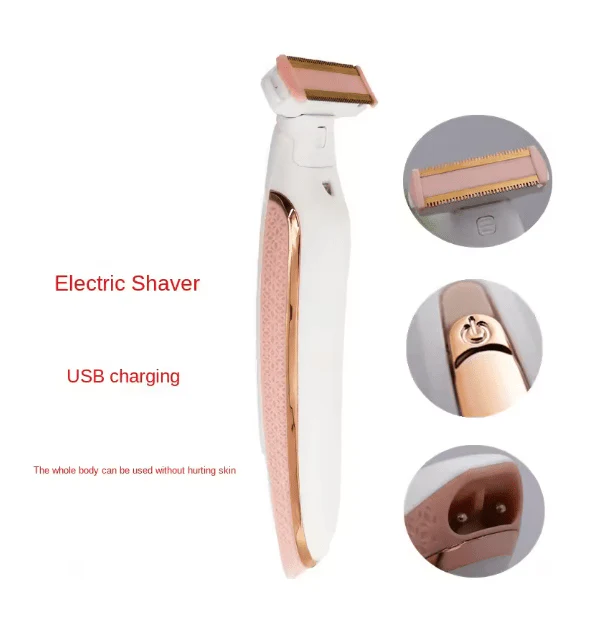 Lawless Body - Total Body Hair Remover– Electric Hair Removal Shaver with Attachments