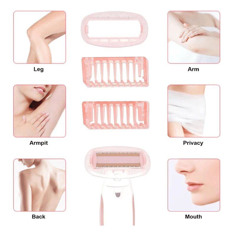Lawless Body - Total Body Hair Remover– Electric Hair Removal Shaver with Attachments