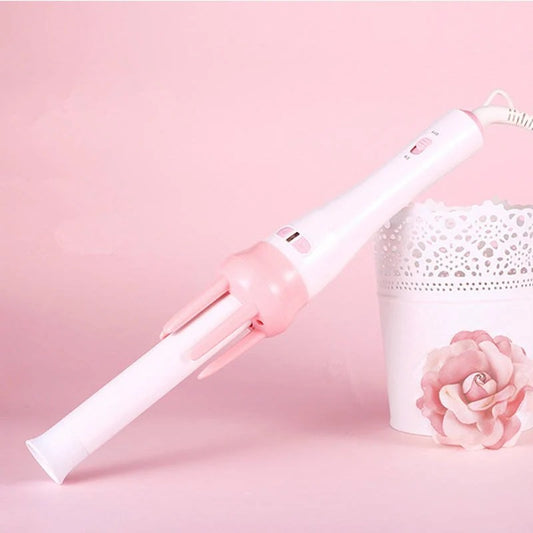 Beauty Hair Styling Brush – A 2-in-1 electric hot air brush for smoothing, curling, and volumizing hair with included clips and comb for salon-style results at home.