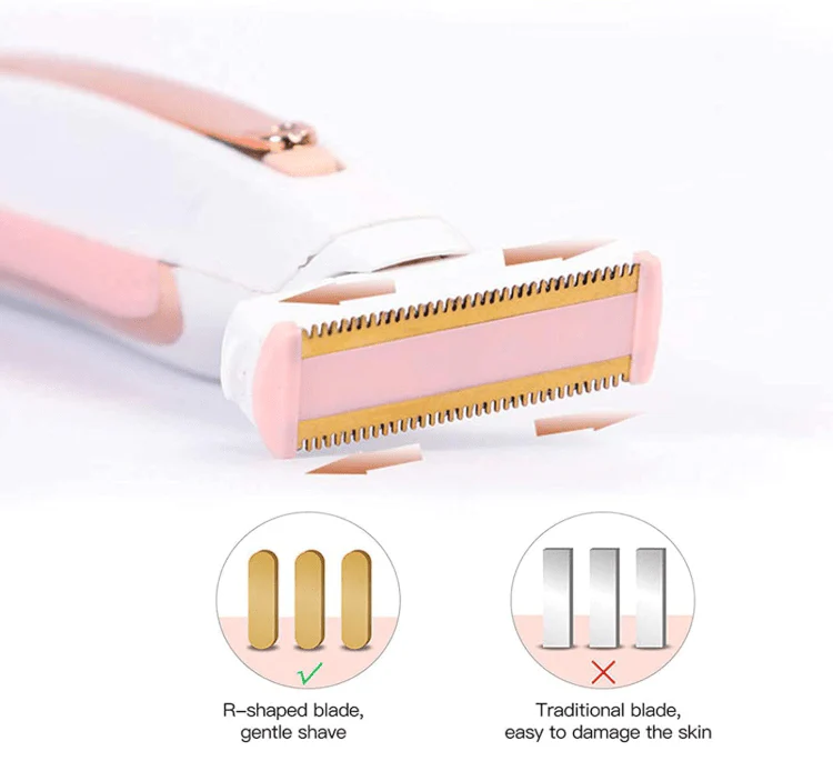 Lawless Body - Total Body Hair Remover– Electric Hair Removal Shaver with Attachments