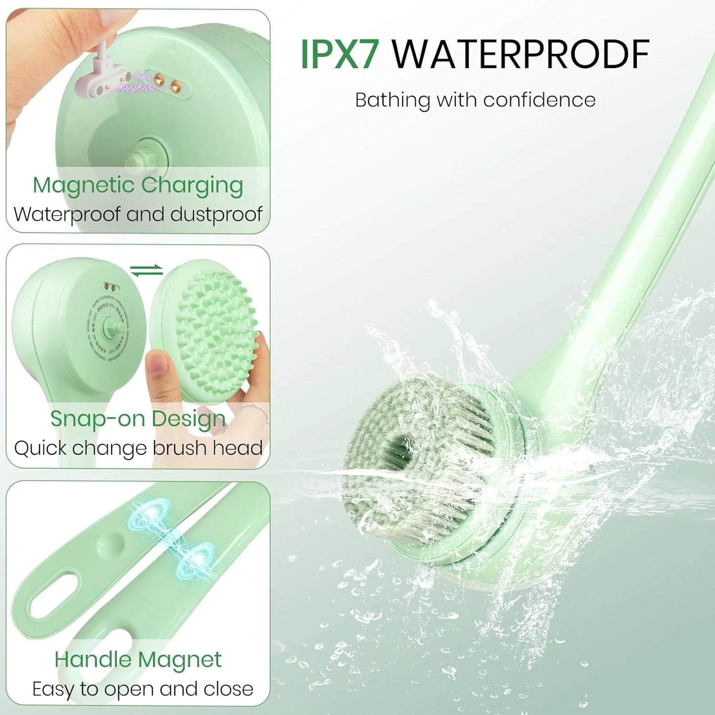 Electric Body Brush – Ultimate Spa Experience at Home