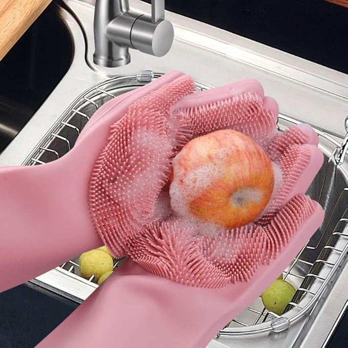 Silicone Cleaning Gloves – Durable, Flexible & Multi-Purpose