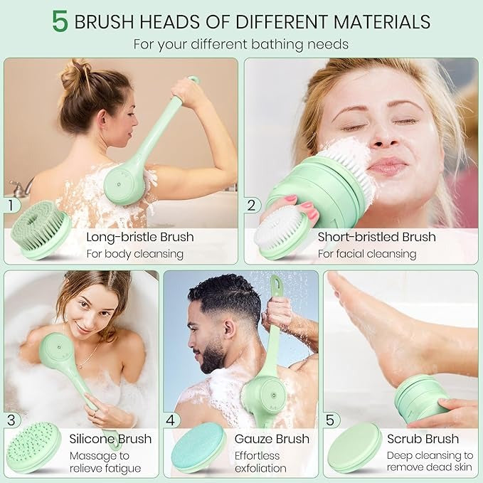 Electric Body Brush – Ultimate Spa Experience at Home