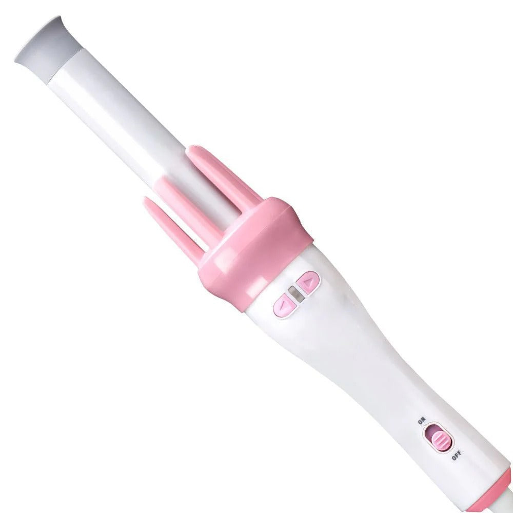 Beauty Hair Styling Brush – A 2-in-1 electric hot air brush for smoothing, curling, and volumizing hair with included clips and comb for salon-style results at home.
